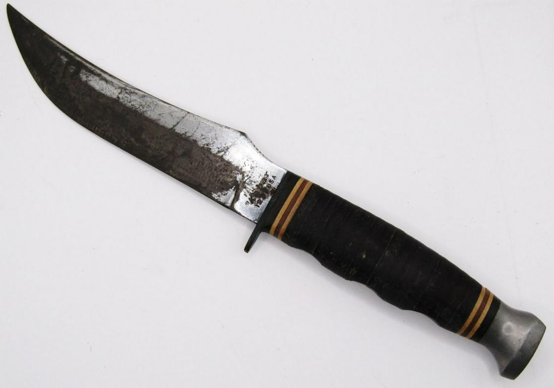 KABAR USA Vintage 1237 Fixed Blade Hunting Knife (1 of 4)
