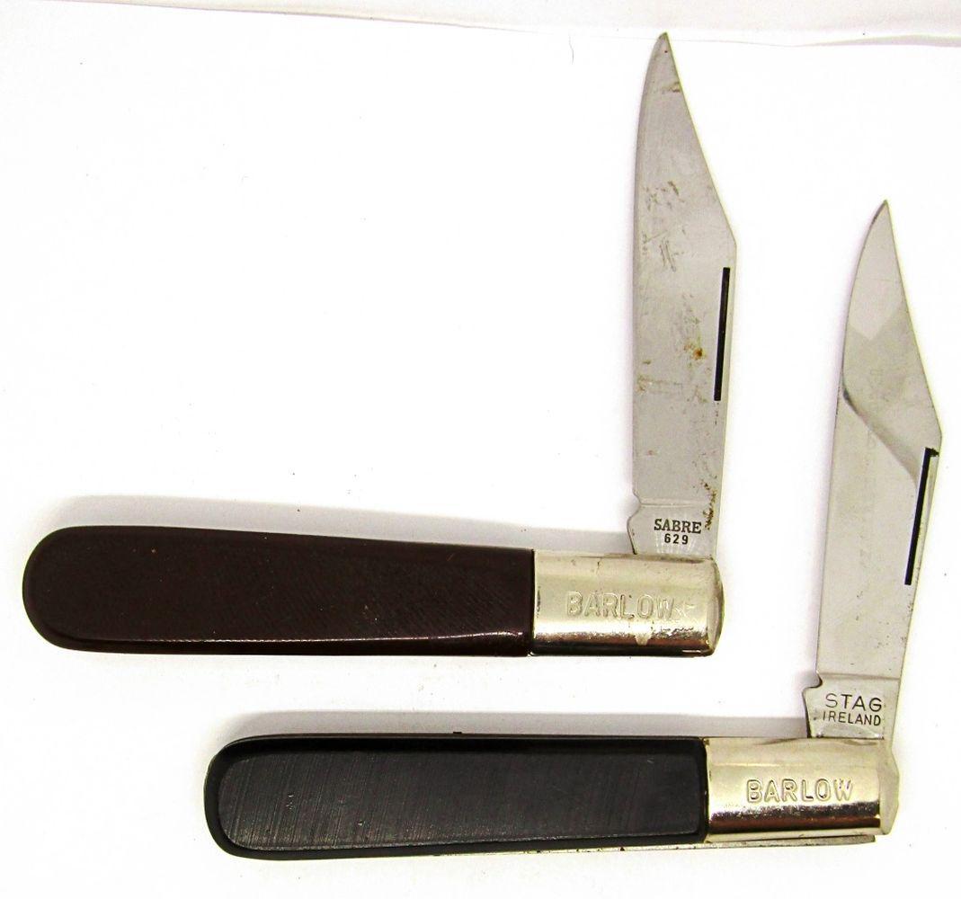 (2) Vintage Barlow Folding Pocket Knives! (1 of 4)