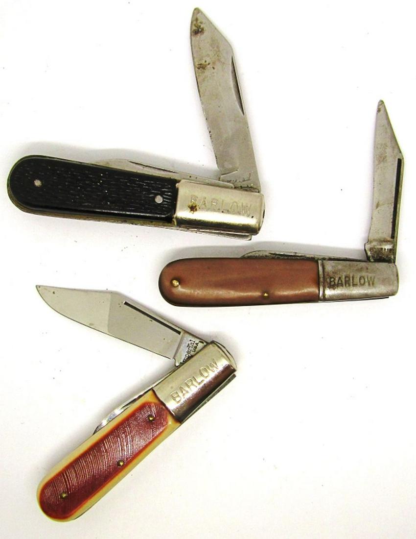 (3) Vintage Barlow PocketKnives! (1 of 3)