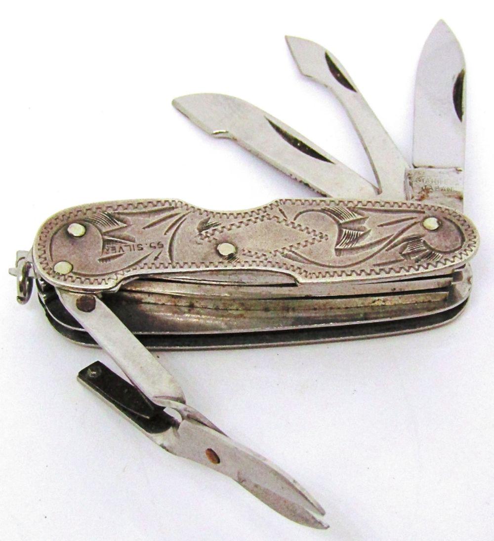 Vintage Sterling Silver Japan Miniature Multi Tool (1 of 3)