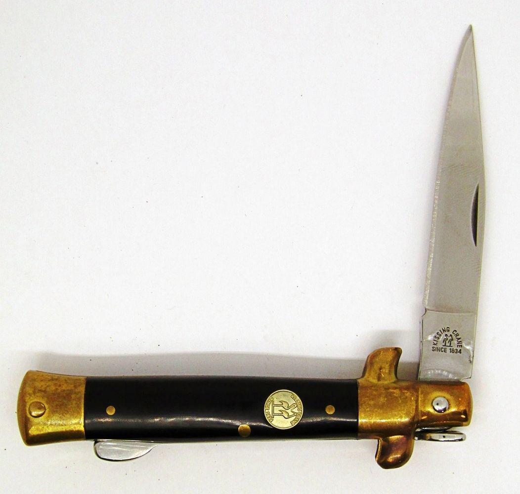 Kissing Crane Kc 48 Rostfrei German Stiletto Knife Kissing Crane Kc 48 Rostfrei German Stiletto Knife