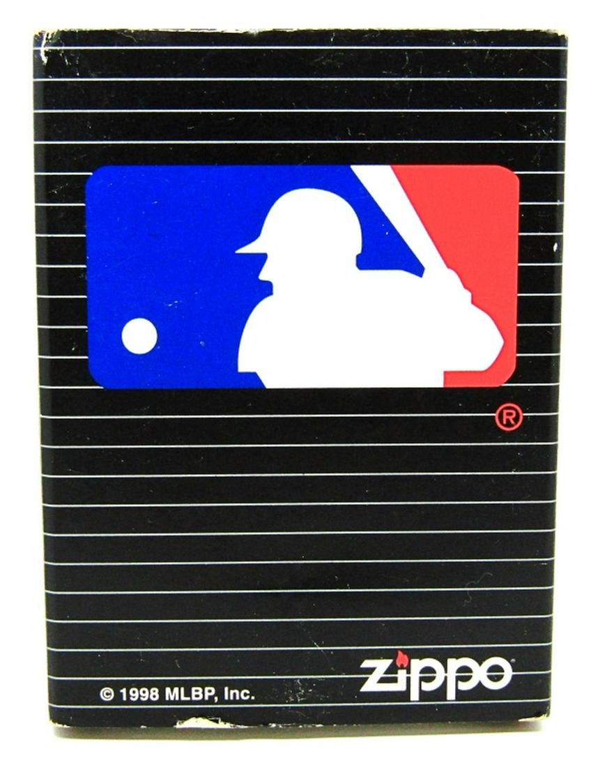 1998 Cleveland Indians MLB Baseball Zippo Lighter!: RARE UNSTRUCK WITH BOX
