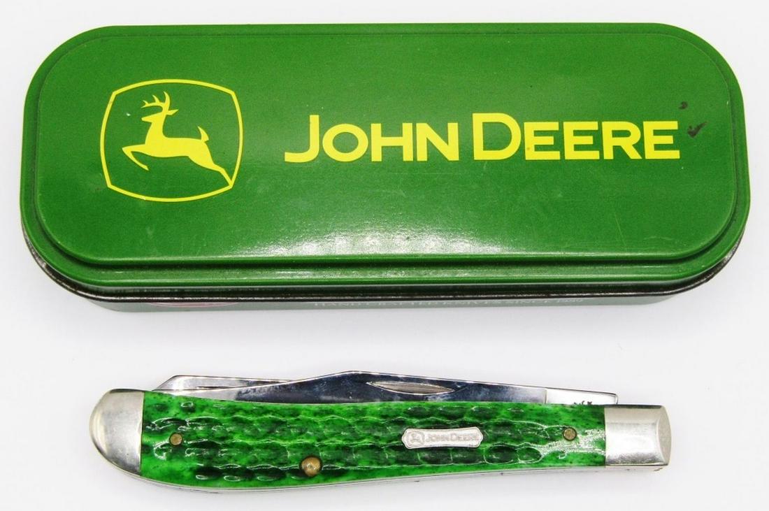 John Deere Case XX Collectors 2-Blade Pocketknife! (1 of 4)