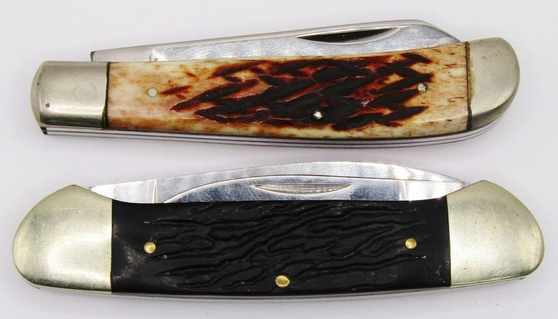(2) Vintage 2-Blade Folding Pocket Knives! (1 of 5)