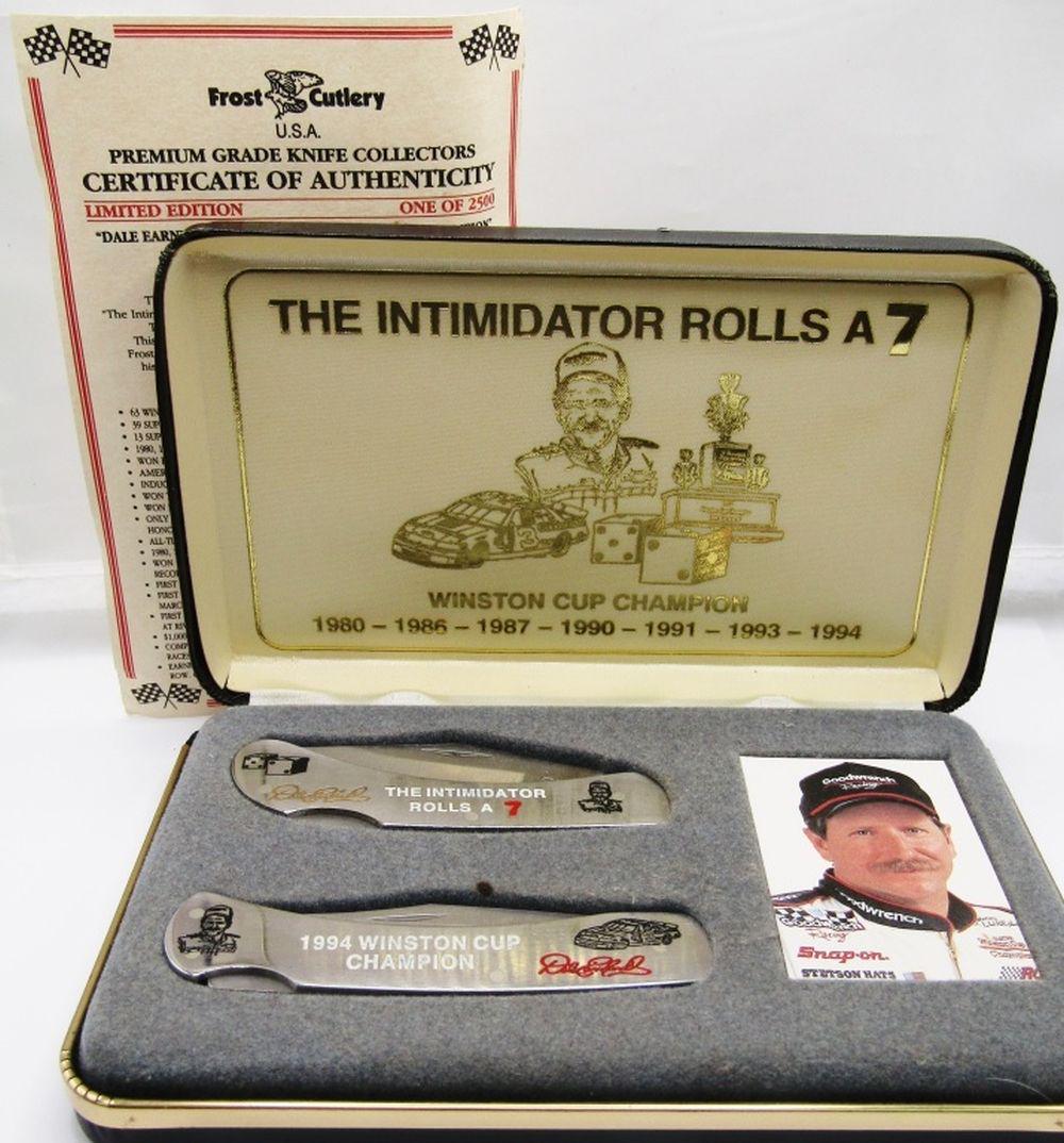 Dale Earnhardt Sr #3 Collectible 2 Piece Knife Set (1 of 4)