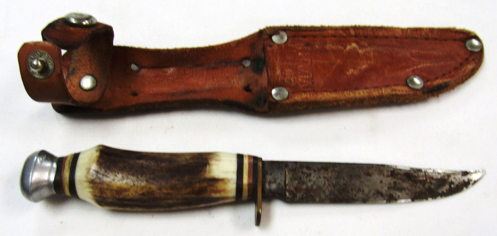 SOLINGEN GERMANY SMALL FIXED BLADE BOWIE KNIFE (1 of 2)