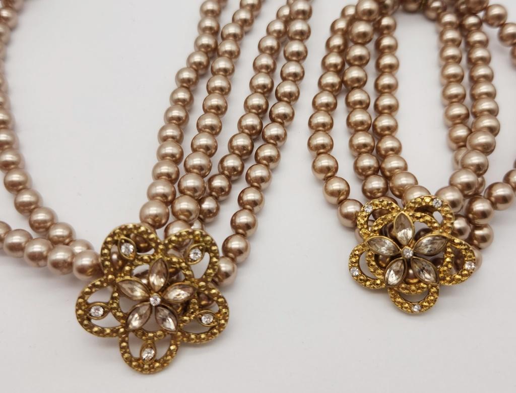 SET! VINTAGE LIGHT PURPLE MULTI STRANDED (1 of 3)