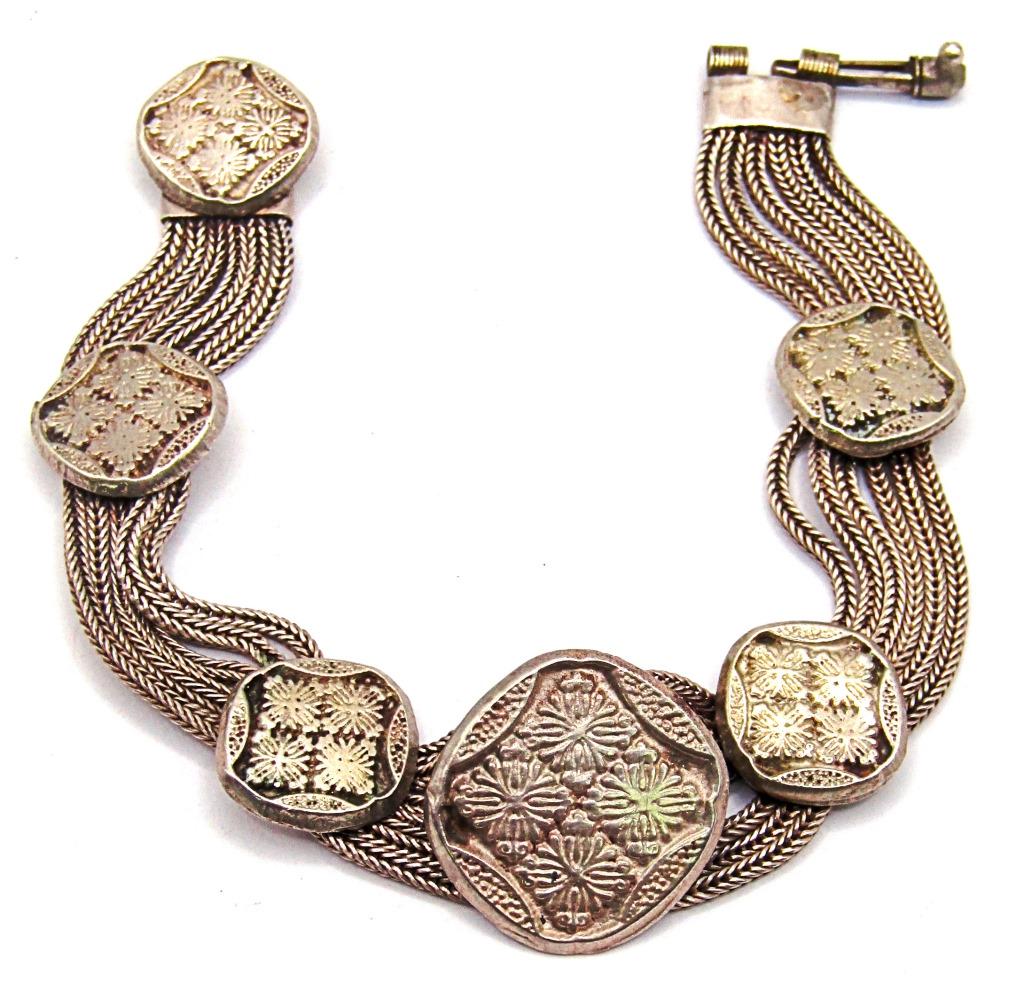 Vintage Sterling Fashion Bracelet (1 of 3)