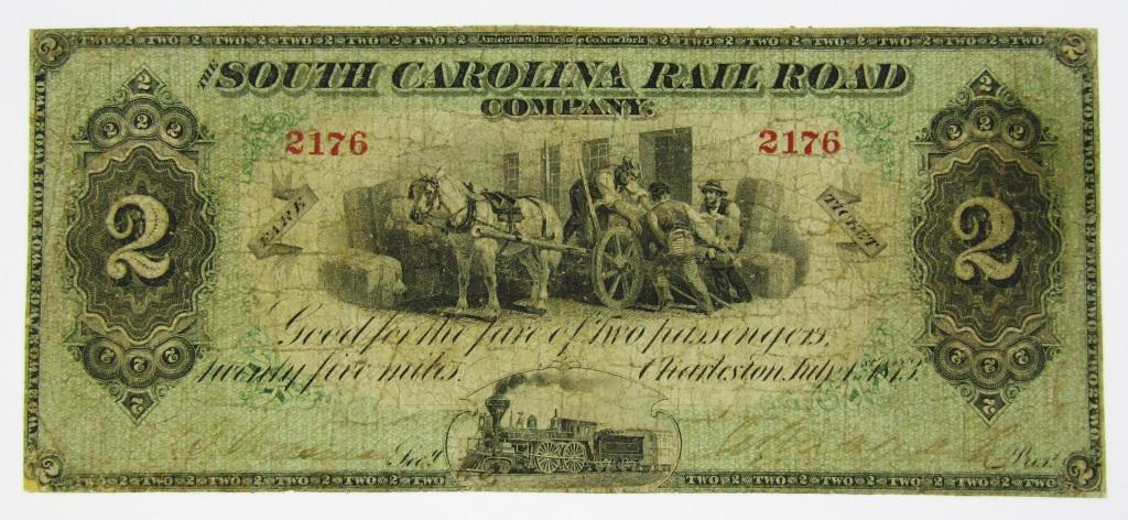$2 THE SOUTH CAROLINA RAIL ROAD COMPANY (1 of 2)