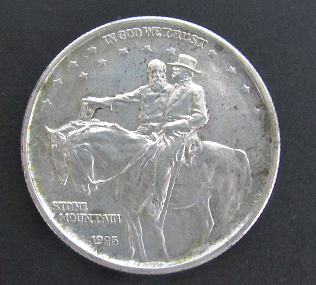 1925 STONE MOUNTAIN COMMEM HALF DOLLAR (1 of 2)