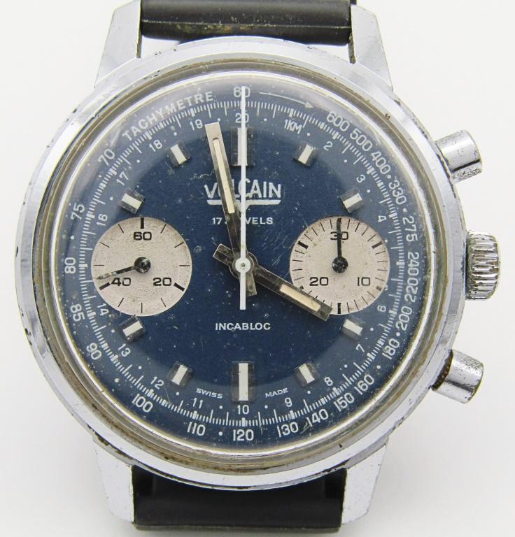 Gents Vulcain Chronograph Watch (1 of 3)