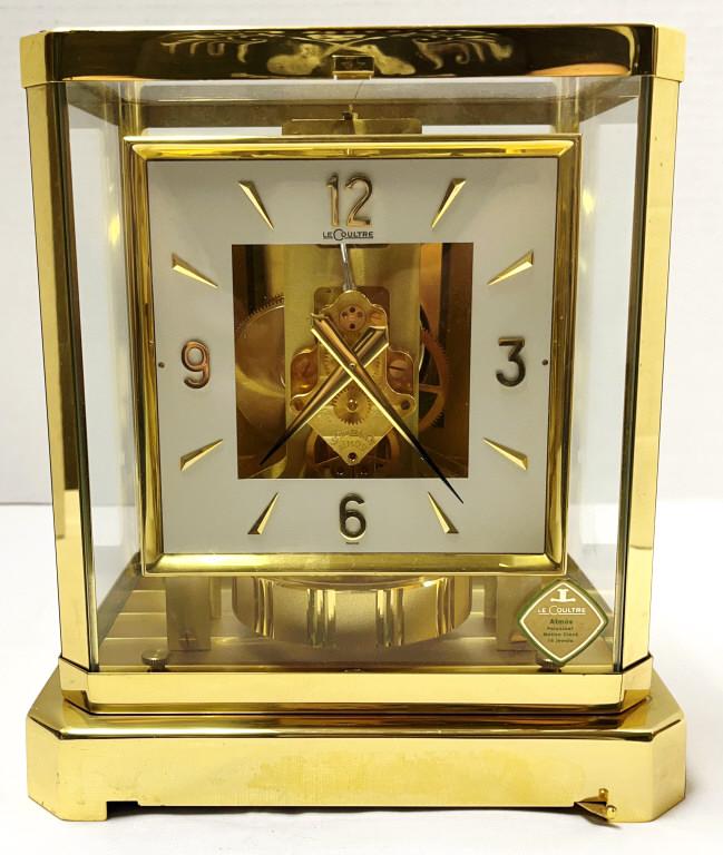1970's LE COULTRE ATMOS MANTLE CLOCK (1 of 5)