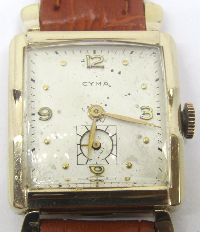 Gents G.F. Cyma Watch with Box (1 of 7)