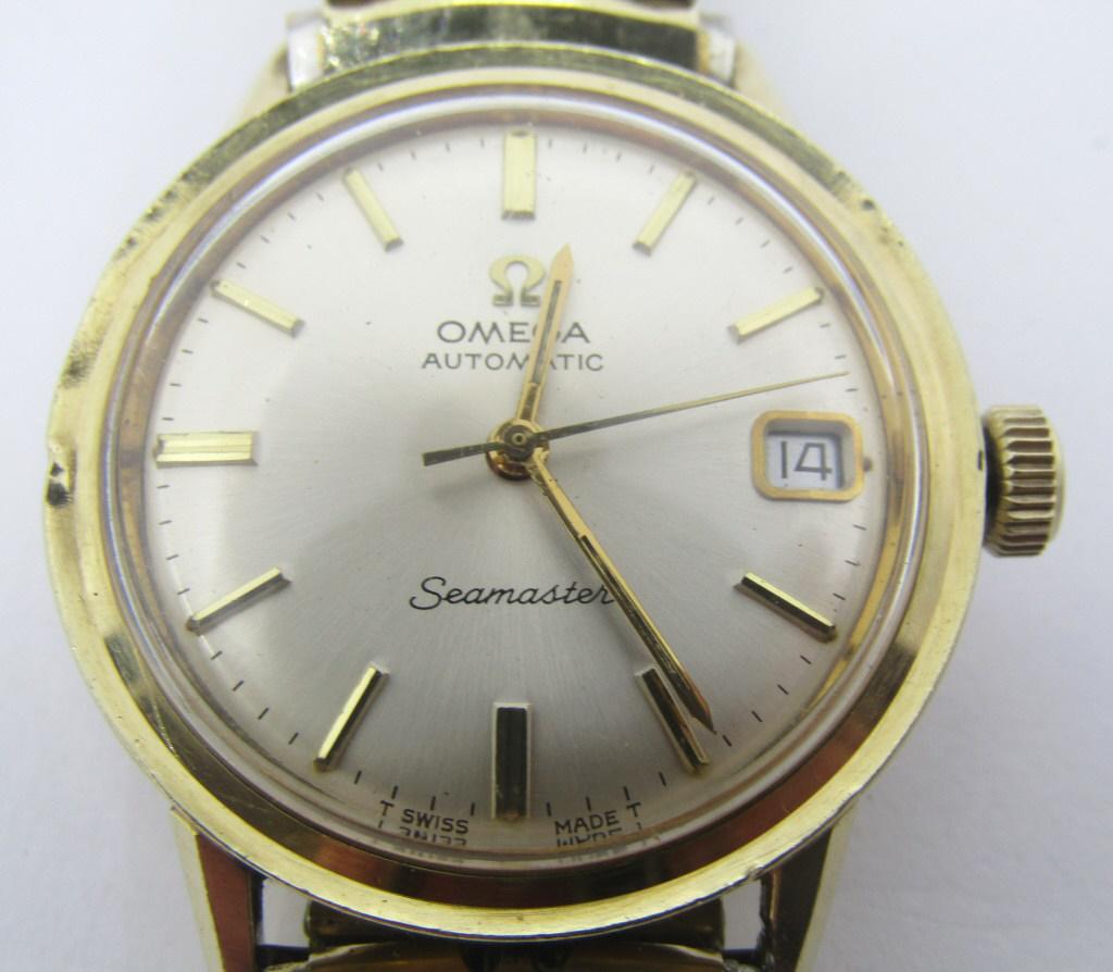 Gold Filled Omega Seamaster Watch (1 of 4)