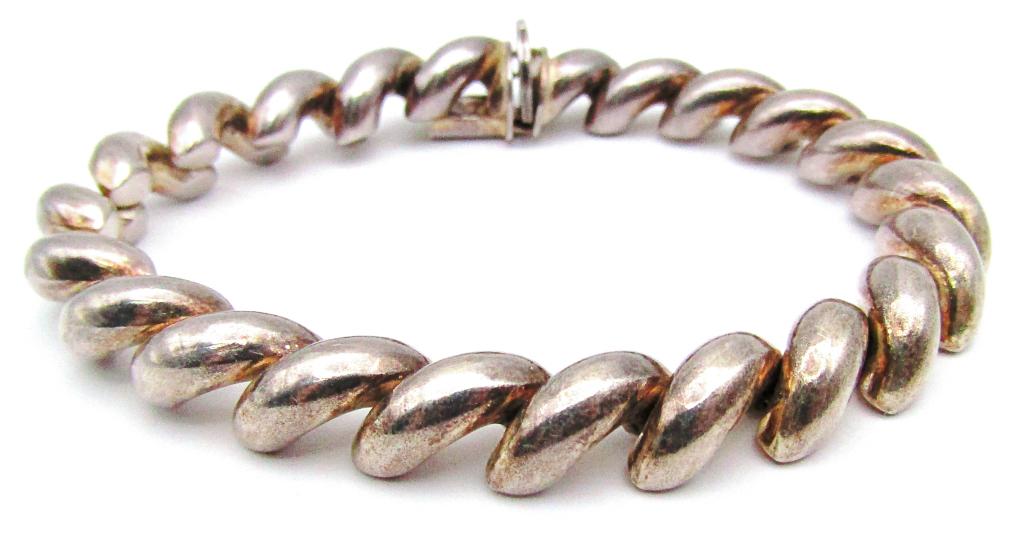 7.5 INCH ITALY STERLING BRACELET (1 of 4)