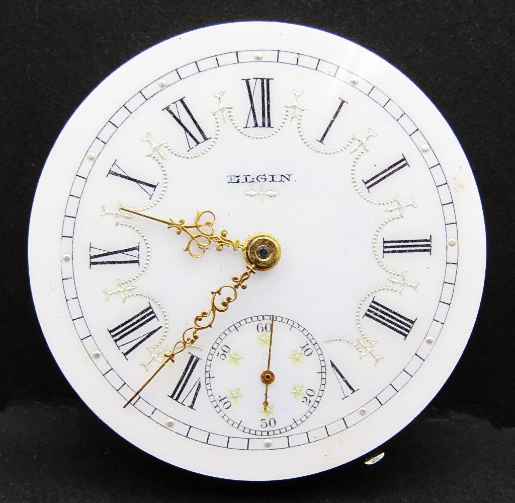 1900 Elgin PocketWatch Fancy Dial; Grade 217 (18s, (1 of 6)