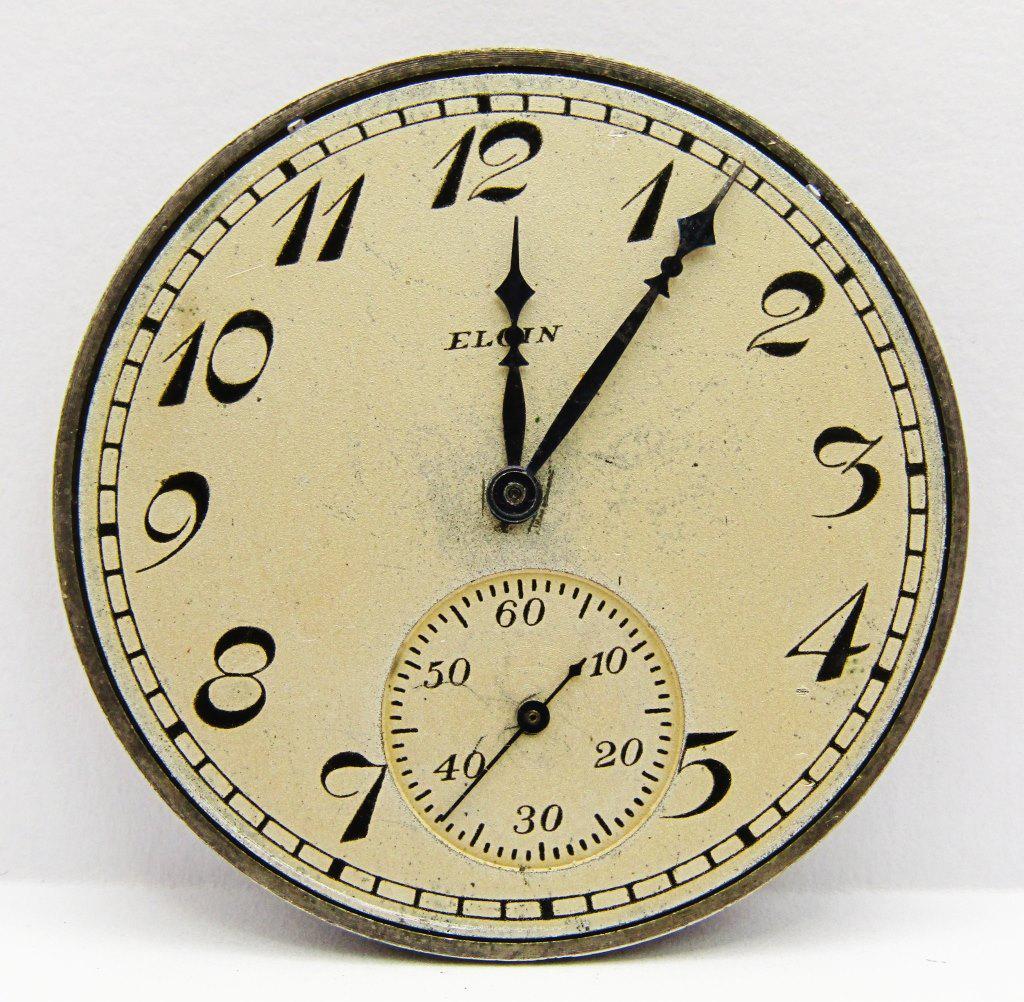 1923 Elgin Pocket Watch; Grade 345 (12s, 17j) (1 of 5)