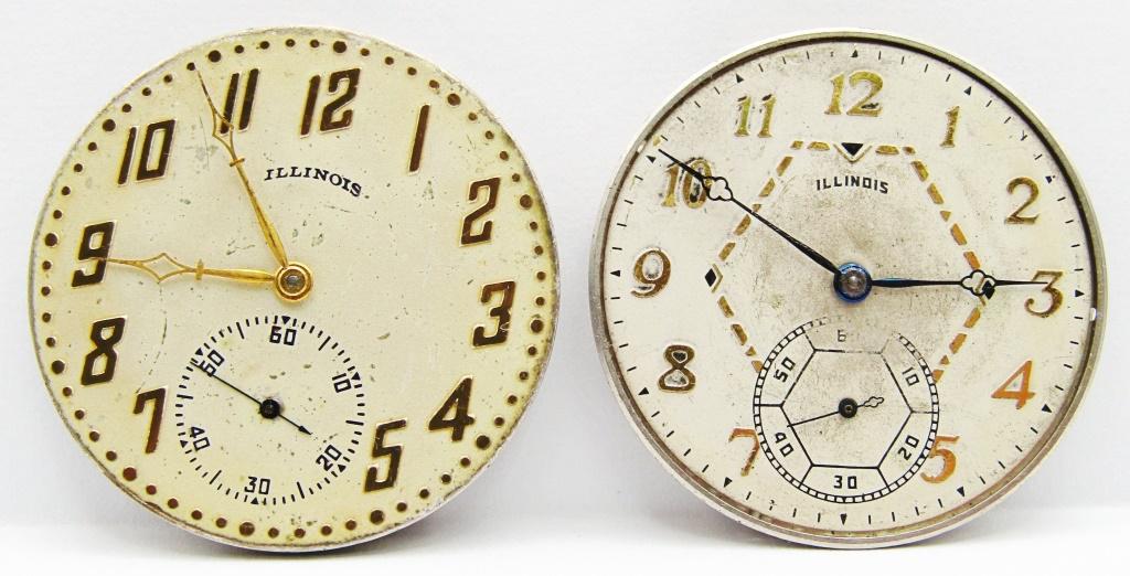 (2) Illinois Pocket Watches; 1921 - 1932 (1 of 5)