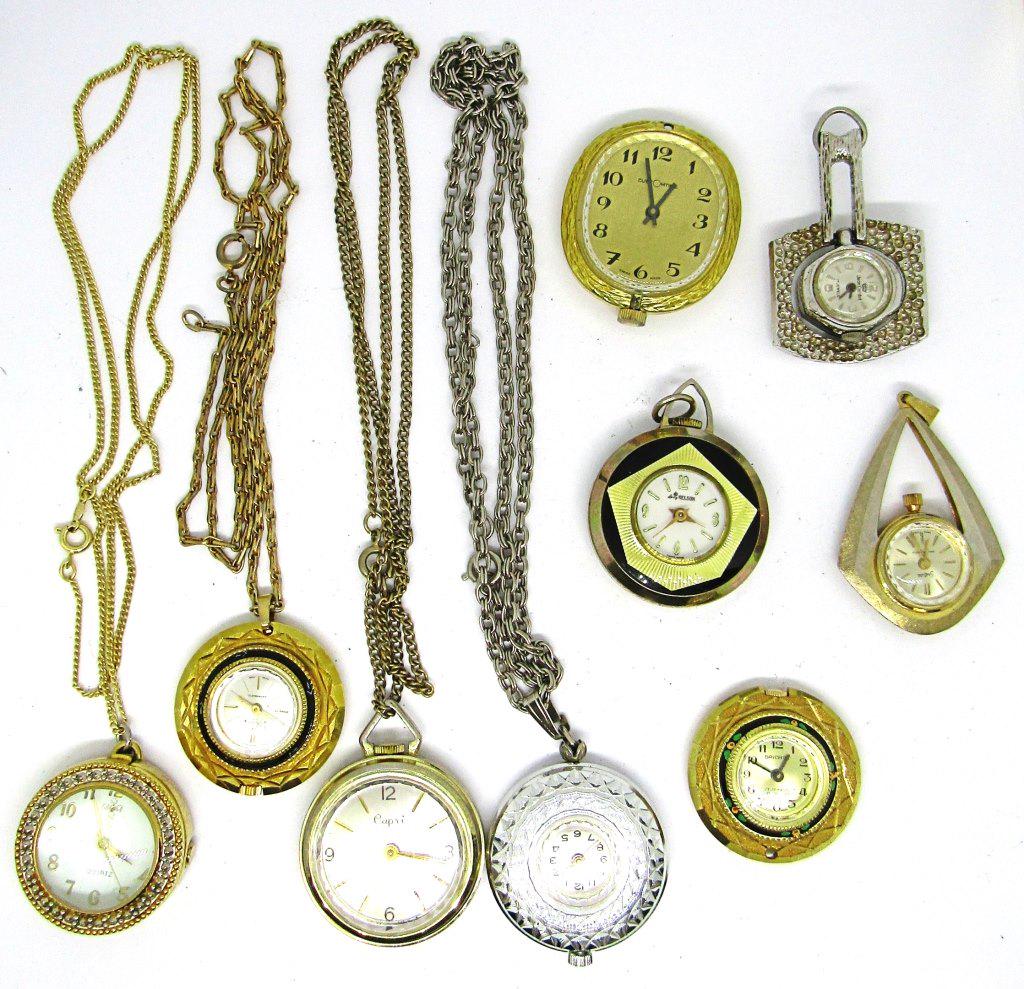 Vintage pendant watches discount ladies