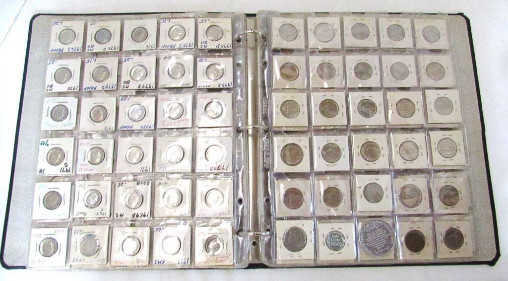 BU/PROOF U.S. COIN COLLECTION in 2x2's (1 of 4)