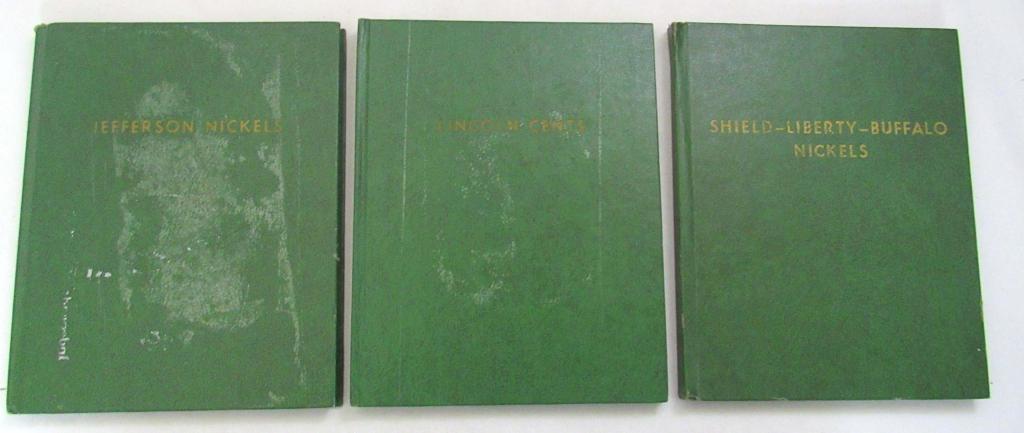 (3) VINTAGE U.S. COIN COLLECTIONS in ALBUMS (1 of 20)