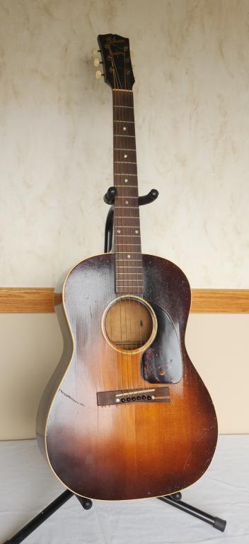 1940's GIBSON LG MODEL HEADSTOCK (1 of 6)