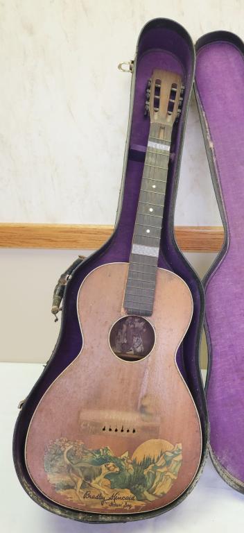 BRADLY KINCAID SMALL GUITAR: SEE PICS