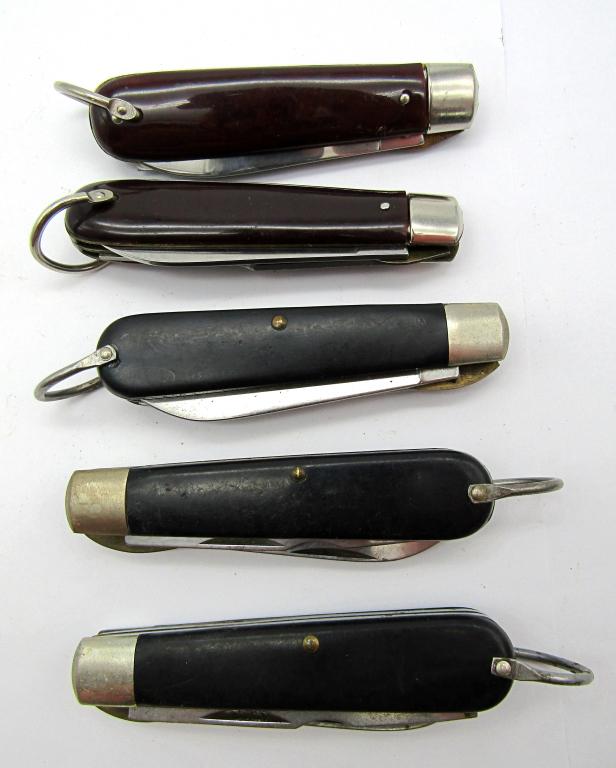 (5) ELECTRICIAN KNIFE LOT - IMPERIAL, CAMILLUS (1 of 8)