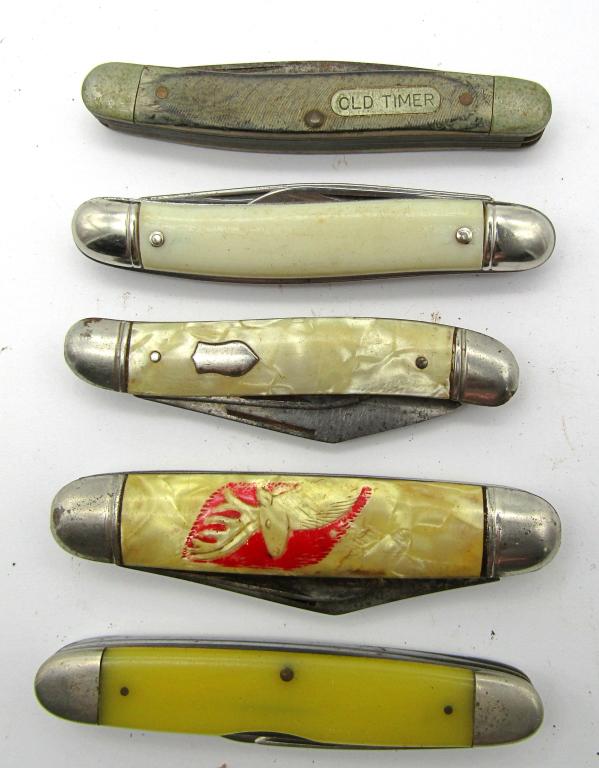 5-VTG POCKET KNIVES:  CAMILLUS (2) BLADE (1 of 8)