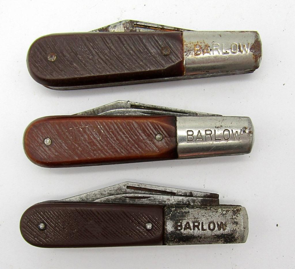 3-VINTAGE IMPERIAL BARLOW POCKET KNIVES (1 of 3)