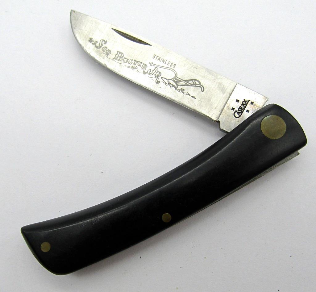 CASE XX 2137 SS SOD BUSTER JR BLACK STAINLESS (1 of 5)