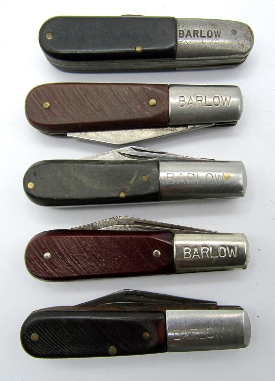 5-VINTAGE BARLOW (2)BLADE POCKET KNIVES (1 of 7)