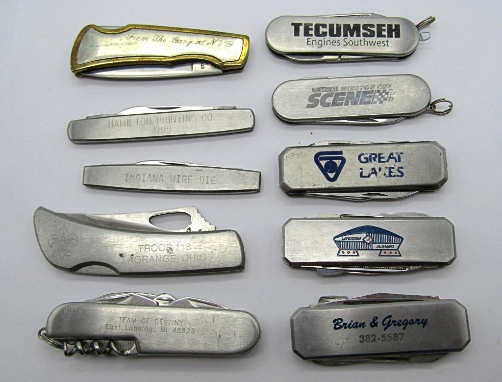 (10) PRESENTATION KNIVES - TROOP #118 SCOUTS, (1 of 6)