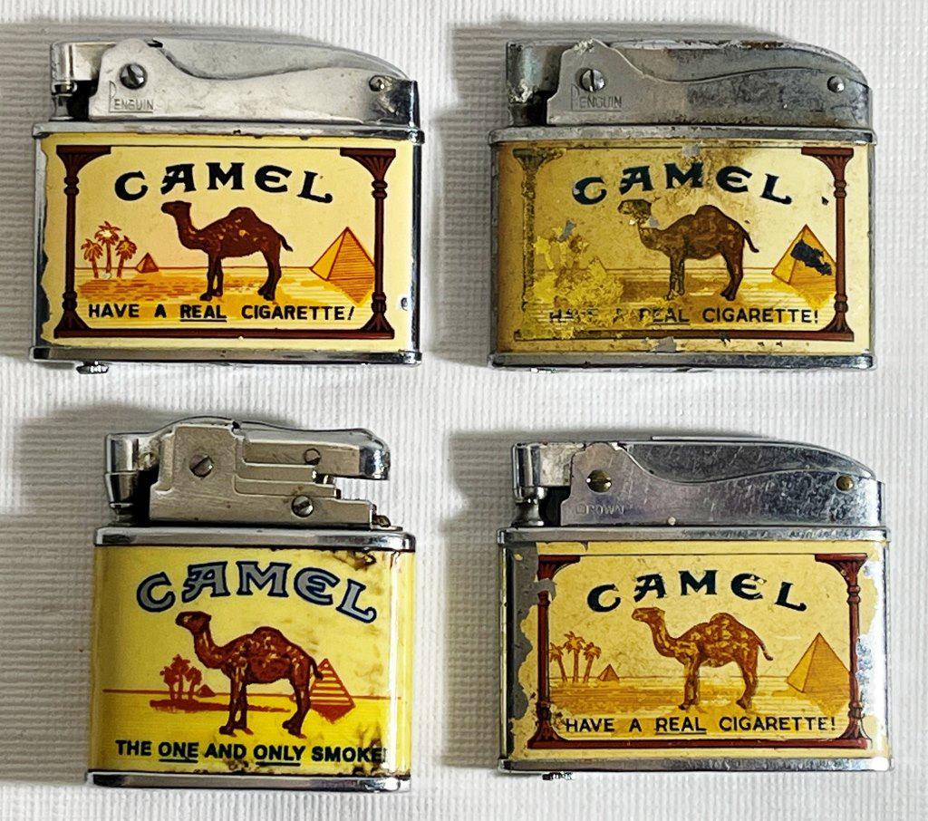 (4) Camel Advertising Vintage Lighters (1 of 7)