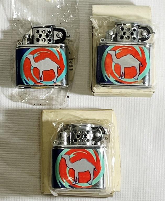 (3) 1997 Camel Mini Advertising Lighters (1 of 5)