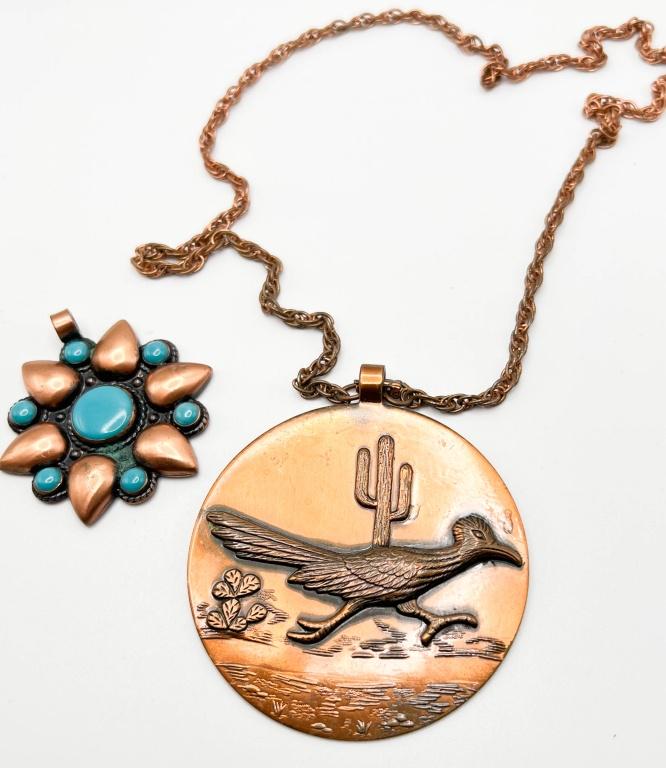 COPPER ROADRUNNER + SW NECKLACE (1 of 2)
