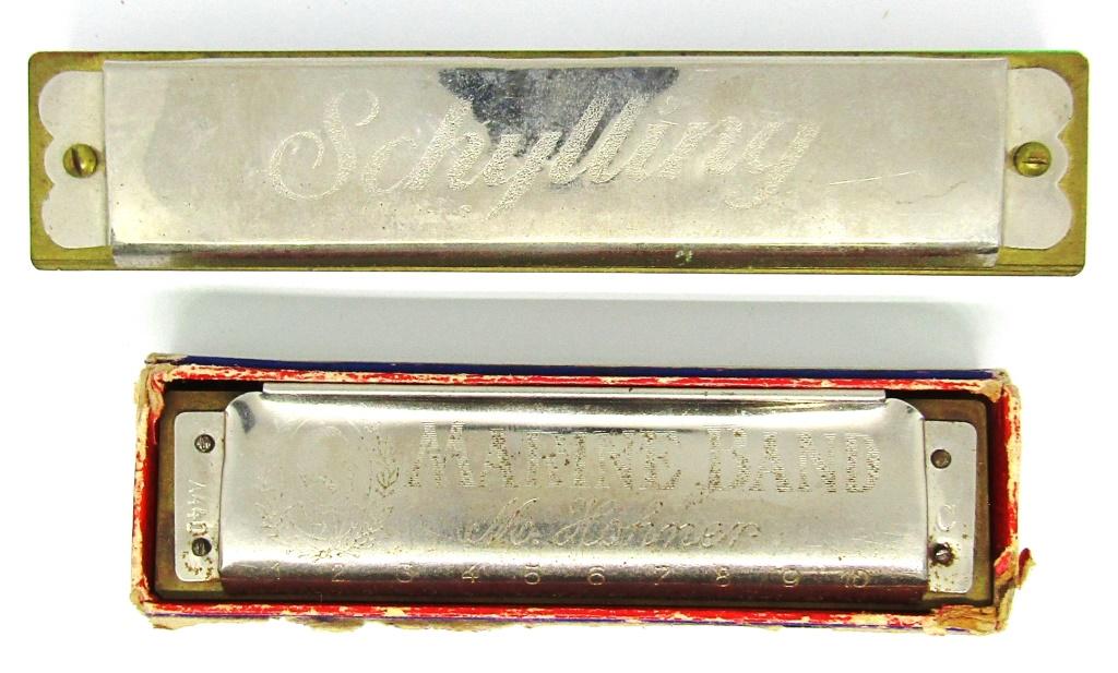 VTG. Marine Band Harmonica Made By M. Hohner! (1 of 4)