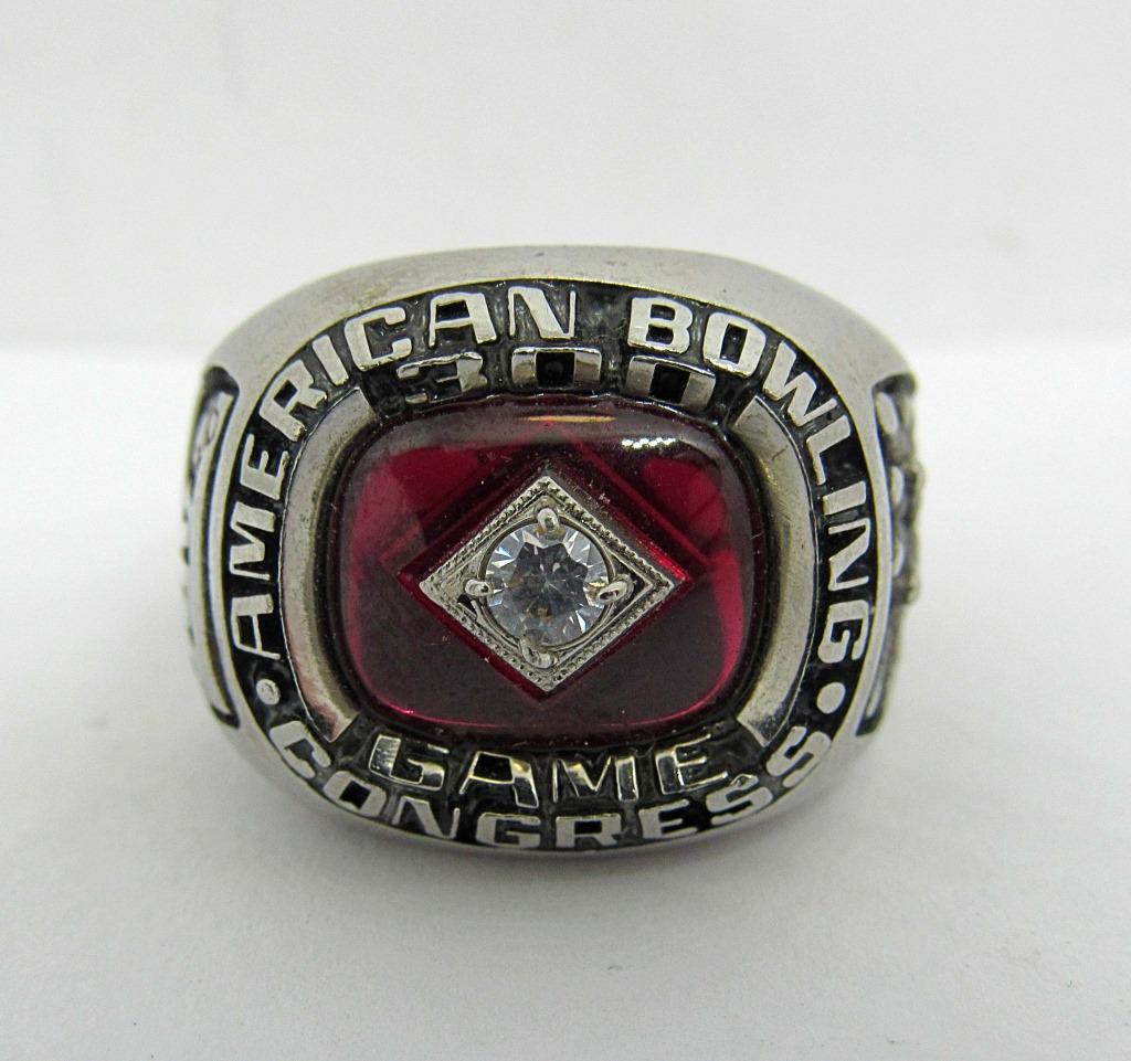 AMERICAN BOWLING CONGRESS 300 LADIES RING (1 of 4)