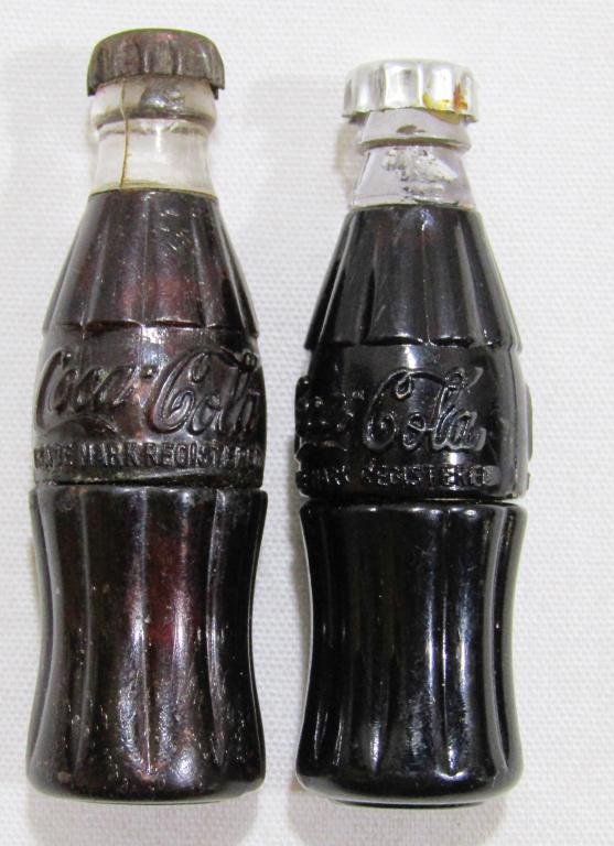 (2) COCA-COLA MINI BOTTLE LIGHTERS (1 of 4)
