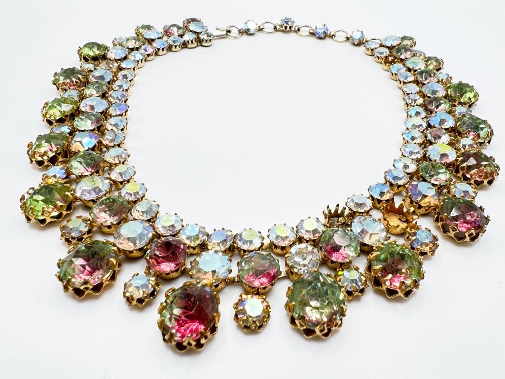 HUGE STONE SCHREINER(?) NECKLACE (1 of 10)