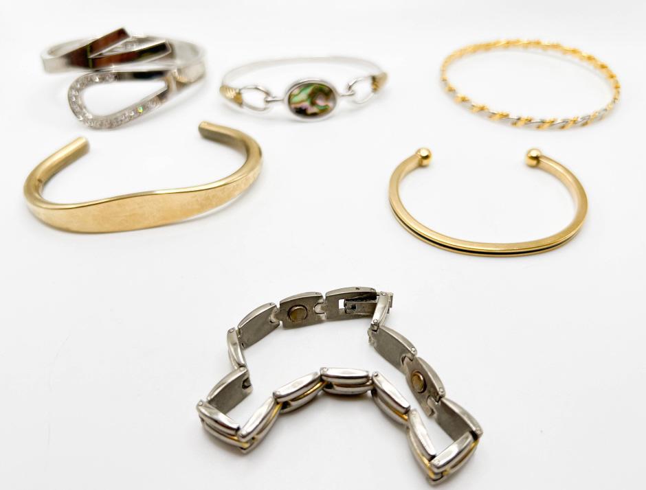 6 BANGLE/ BRACELETS (1 of 3)