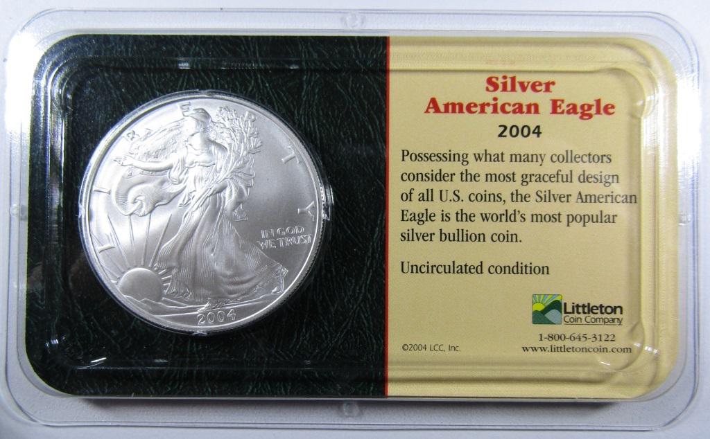 2004  SILVER EAGLE LITTLETON PACK (1 of 4)