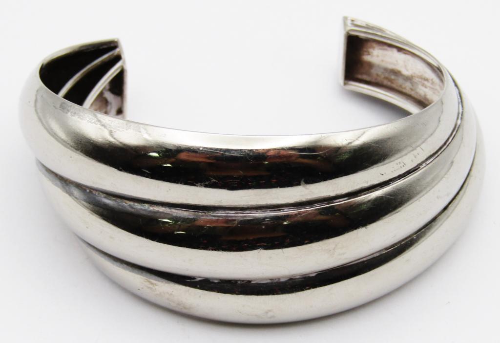UNIQUE ITALY STERLING MULTI LAYERED CUFF (1 of 5)