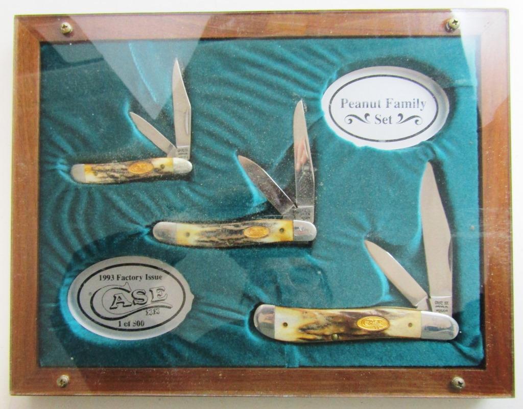 1993 FACTORY ISSUE CASEXX 3PC Peanut Family Set (1 of 7)