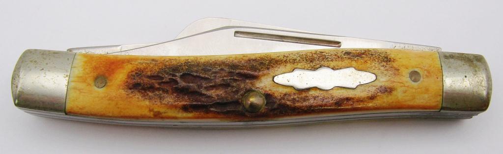 New York Knife Co. Walden USA Stag Stockman Knife (1 of 8)