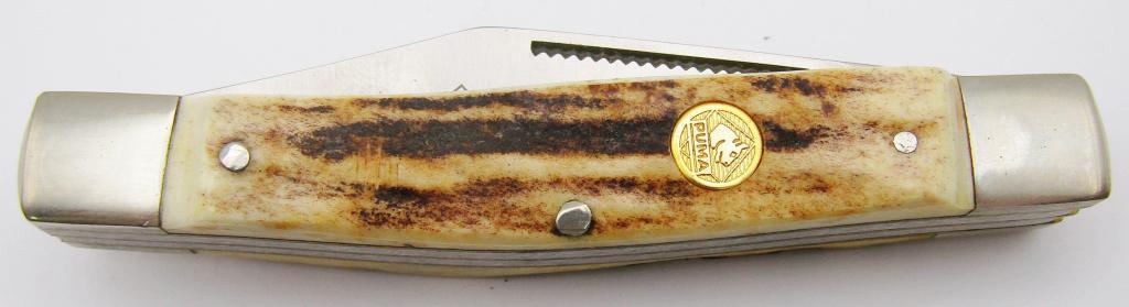 PUMA 410675 Handmade Stock Knife Germany Stag (1 of 8)