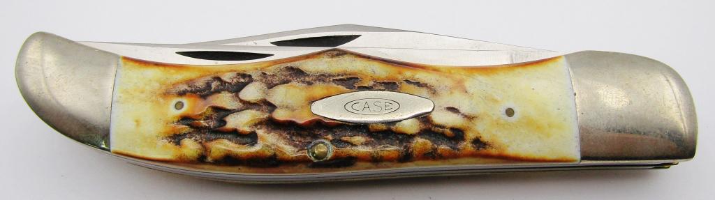 CaseXX Stag 5265 SAB SSP Razor Edge Folding Knife (1 of 8)