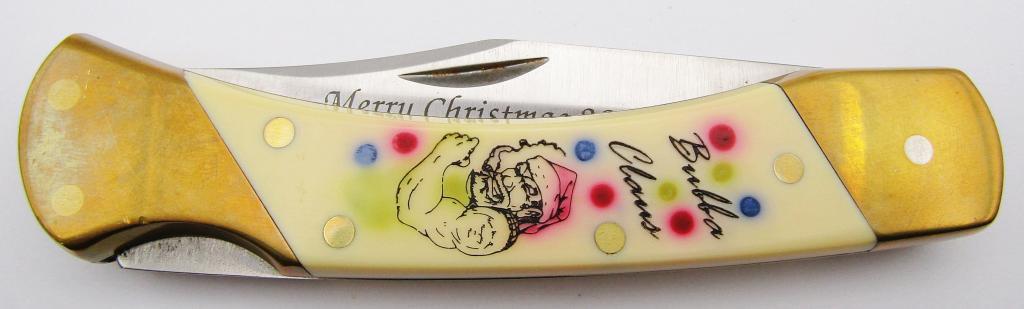 Schrade+ USA Lockback Knife Bubba Claus 507SC (1 of 7)