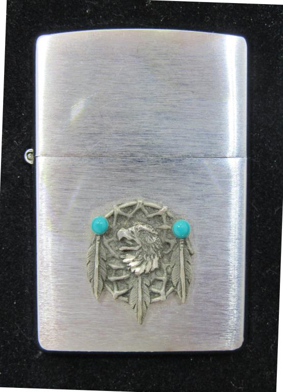 TURQUOISE BALD EAGLE COLLECTIBLE ZIPPO (1 of 5)