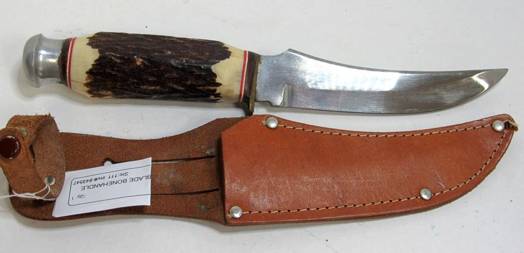 VTG SOLINGEN FIXED BLADE BONEHANDLE KNIFE (1 of 5)